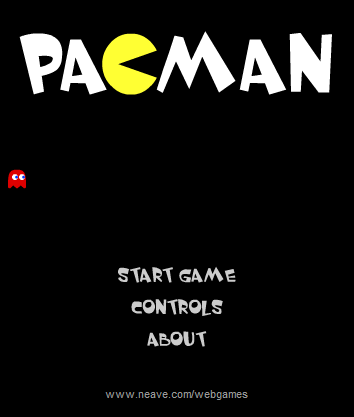 Pac Man New Flash Game